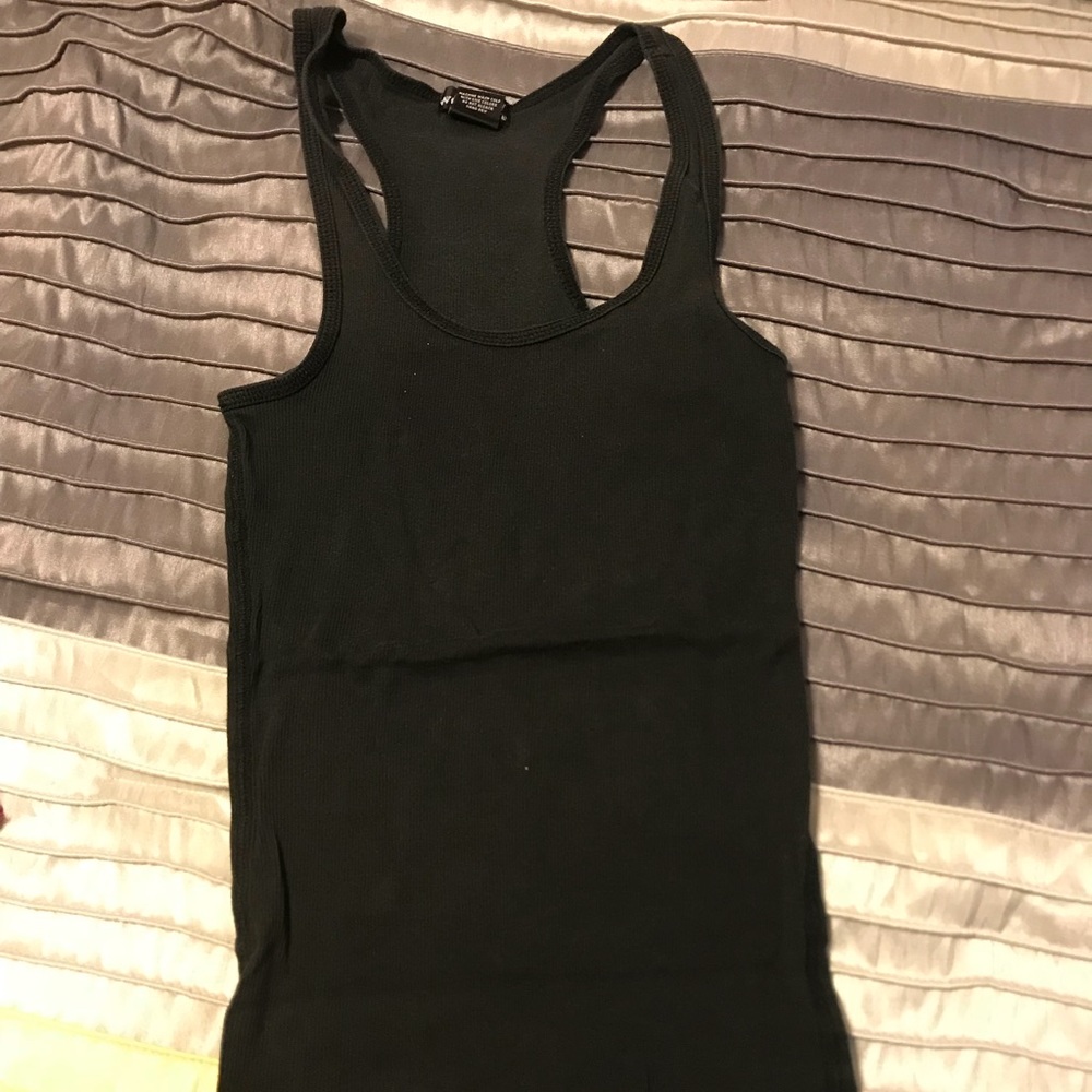 Ribbed Racerback Tank Top.